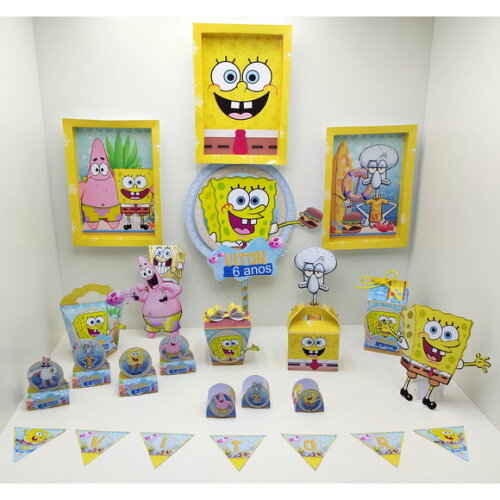 Arquivo de Corte Bob Esponja #6356