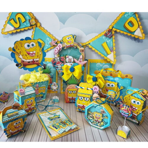 Arquivo de Corte Bob Esponja #6358