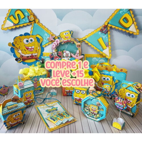 Arquivo de Corte Bob Esponja #6358