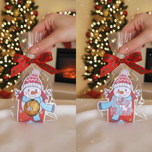 Arquivo de Corte Bombom Boneco de Neve #7581