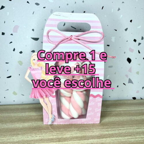 Arquivo de Corte Caixa Copo Bolha Barbie #3203