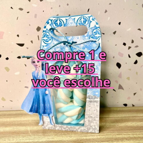 Arquivo de Corte Caixa Copo Bolha Frozen #3206