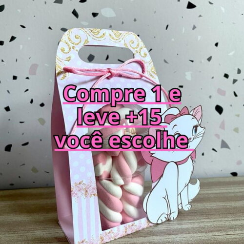 Arquivo de Corte Caixa Copo Bolha Gatinha Marie #3207