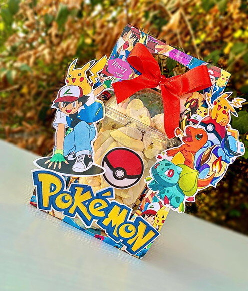 Arquivo de Corte Caixa Copo Bolha Pokémon #3172