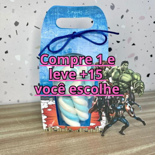 Arquivo de Corte Caixa Copo Bolha Vingadores #3228