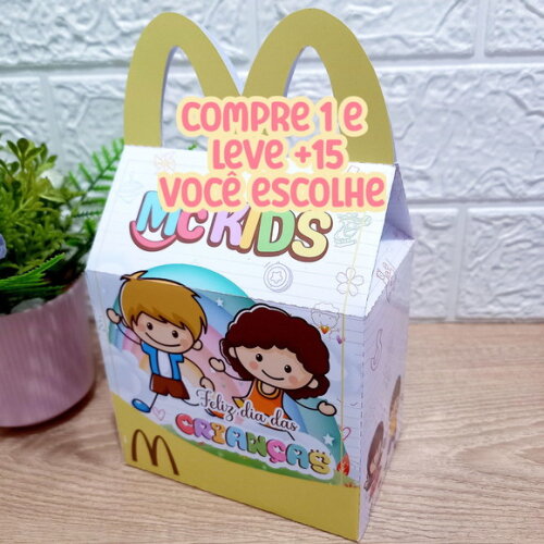 Arquivo de Corte Caixa Mc Lanche Feliz Dia das Crianças 7586