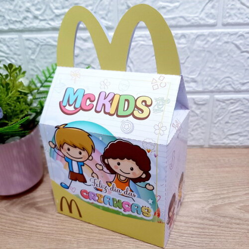 Arquivo de Corte Caixa Mc Lanche Feliz Dia das Crianças 7586