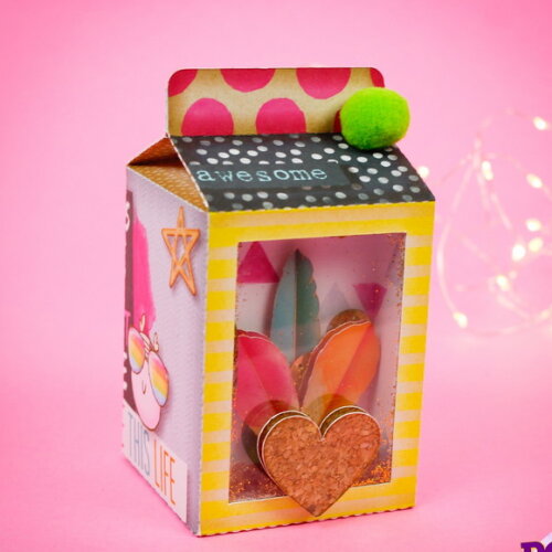Arquivo de Corte Caixa Milk Shaker #6942