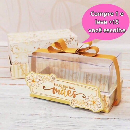 Arquivo de Corte Caixa para Brigadeiro Dia das Mães #3934