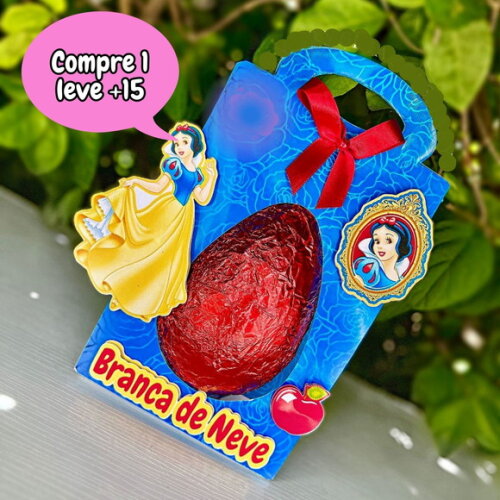 Arquivo de Corte Caixa Porta Ovo Branca de Neve #3717