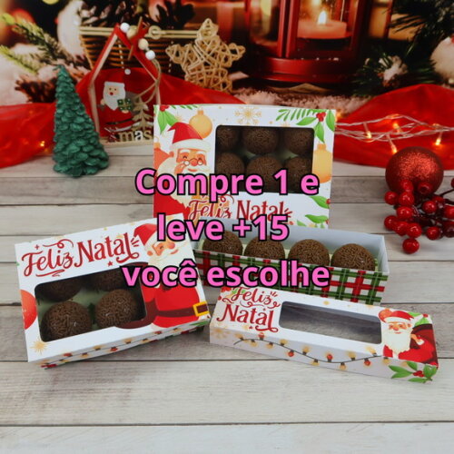 Arquivo de Corte Caixas para Doces Natal #3521