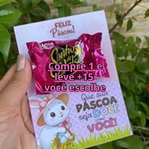 Arquivo de Corte Card Bombom Pascoa #6553