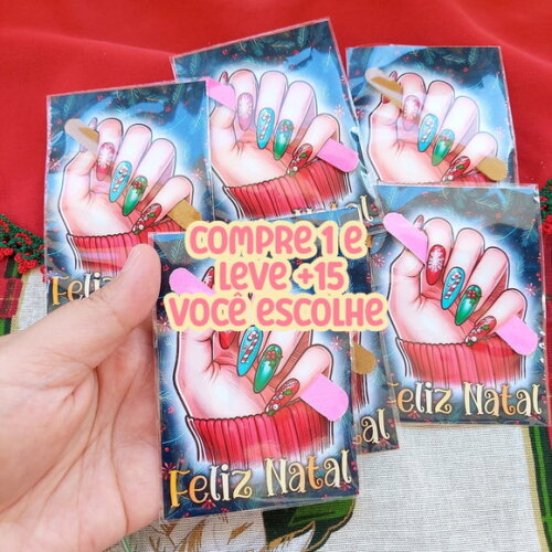 Arquivo de Corte Card Mini Lixa Natal #7397