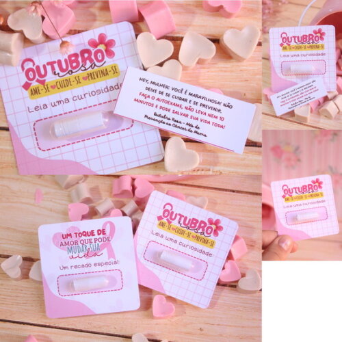 Arquivo de Corte Card Pílula Outubro Rosa #3158