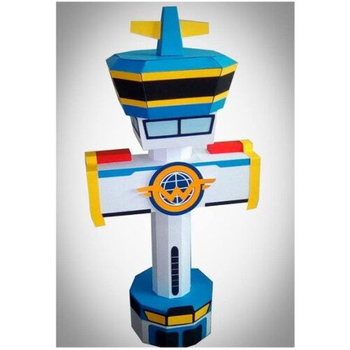 Arquivo de Corte Centro de Mesa Super Wings #1577