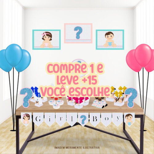 Arquivo de Corte Chá Revelação #7501