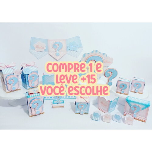Arquivo de Corte Chá Revelação #7504