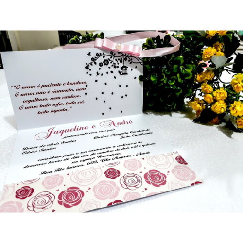 Arquivo de Corte Convite Casamento #748