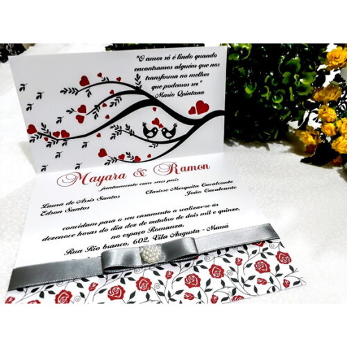 Arquivo de Corte Convite Casamento #749