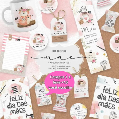 Arquivo de Corte Dia das Mães #3948