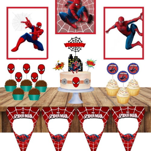 Arquivo de Corte Festa Homem Aranha #7041