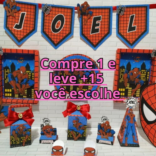 Arquivo de Corte Festa Homem Aranha #7062