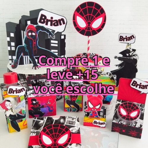 Arquivo de Corte Festa Homem Aranha #7066