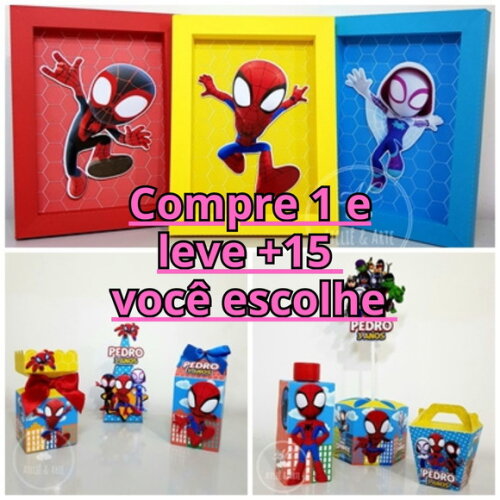 Arquivo de Corte Festa Homem Aranha #7077