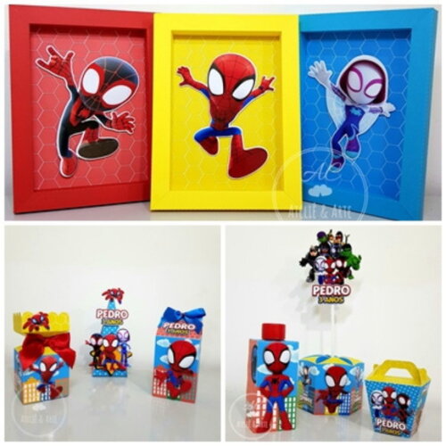 Arquivo de Corte Festa Homem Aranha #7077