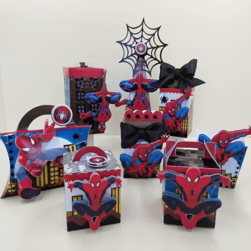 Arquivo de Corte Festa Homem Aranha #7079
