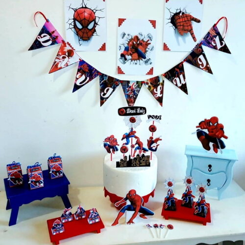 Arquivo de Corte Festa Homem Aranha #7089