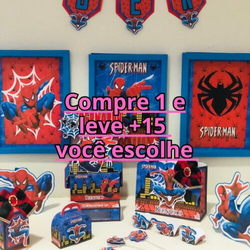 Arquivo de Corte Festa Homem Aranha #7088