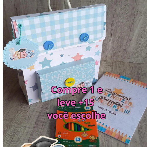 Arquivo de Corte Formatura Abc - Sacola Mochila #3331