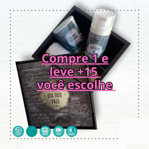 Arquivo de Corte Kit Barbear Dia dos Pais #6857