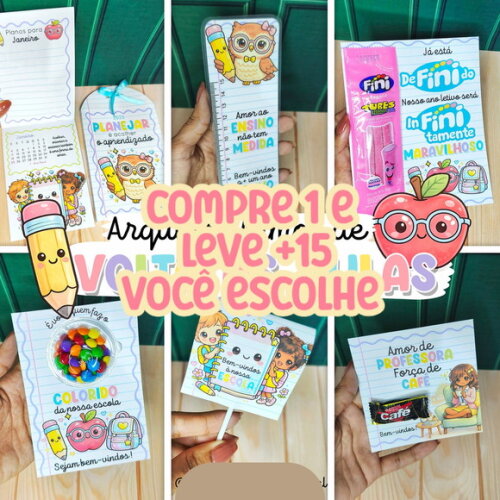Arquivo de Corte Kit Mimos de Volta às Aulas 2026 #7647