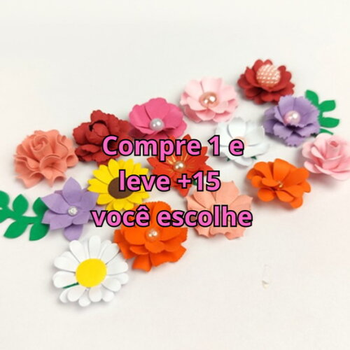 Arquivo de Corte Mega Combo Mini Flores #5693