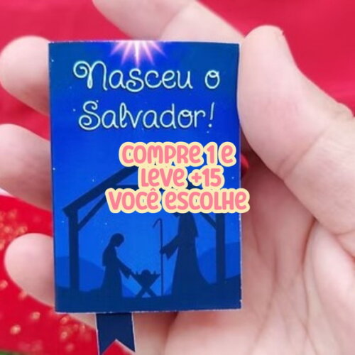 Arquivo de Corte Mini Bíblia de Natal #7401