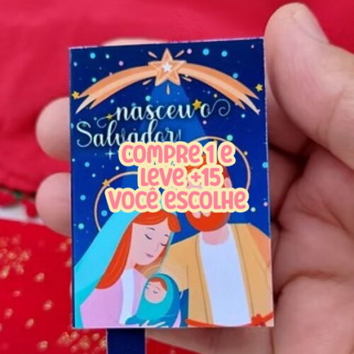 Arquivo de Corte Mini Bíblia de Natal #7405