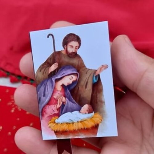 Arquivo de Corte Mini Bíblia de Natal #7406