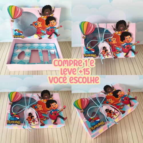 Arquivo de Corte Mini Confeiteiro 3 Palavrinhas #4016