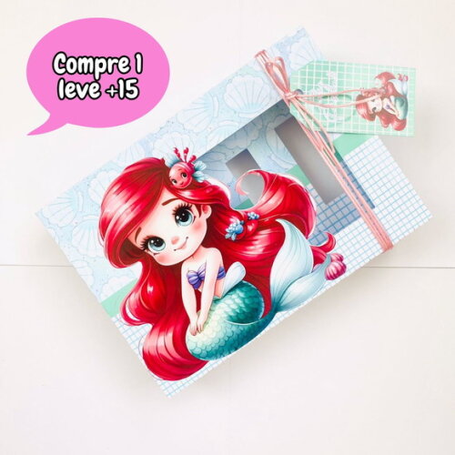 Arquivo de Corte Mini Confeiteiro Ariel #3687
