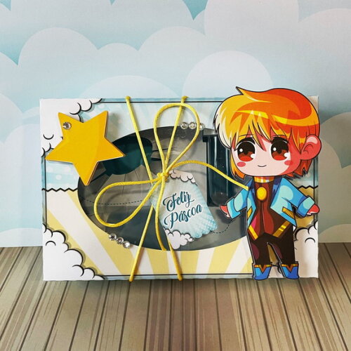 Arquivo de Corte Mini Confeiteiro Anime Menino #118