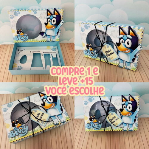 Arquivo de Corte Mini Confeiteiro Bluey #6585