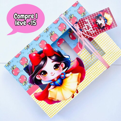 Arquivo de Corte Mini Confeiteiro Branca de Neve #3688