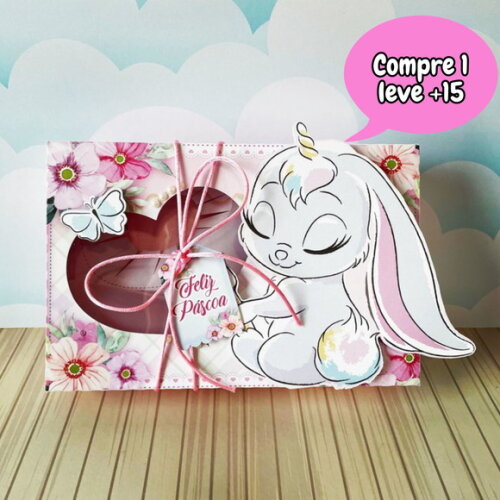 Arquivo de Corte Mini Confeiteiro Coelhinha #123