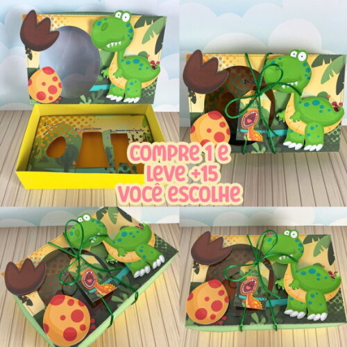 Arquivo de Corte Mini Confeiteiro Dino #4005