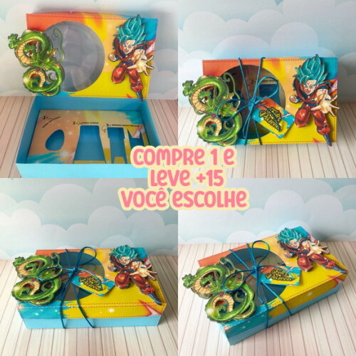 Arquivo de Corte Mini Confeiteiro Dragon Ball #4019
