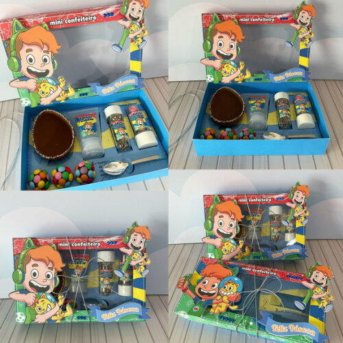 Arquivo de Corte Mini Confeiteiro Gato Galático #091