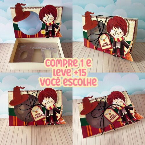 Arquivo de Corte Mini Confeiteiro Harry Potter #6600