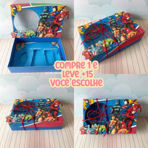 Arquivo de Corte Mini Confeiteiro Heróis #4004